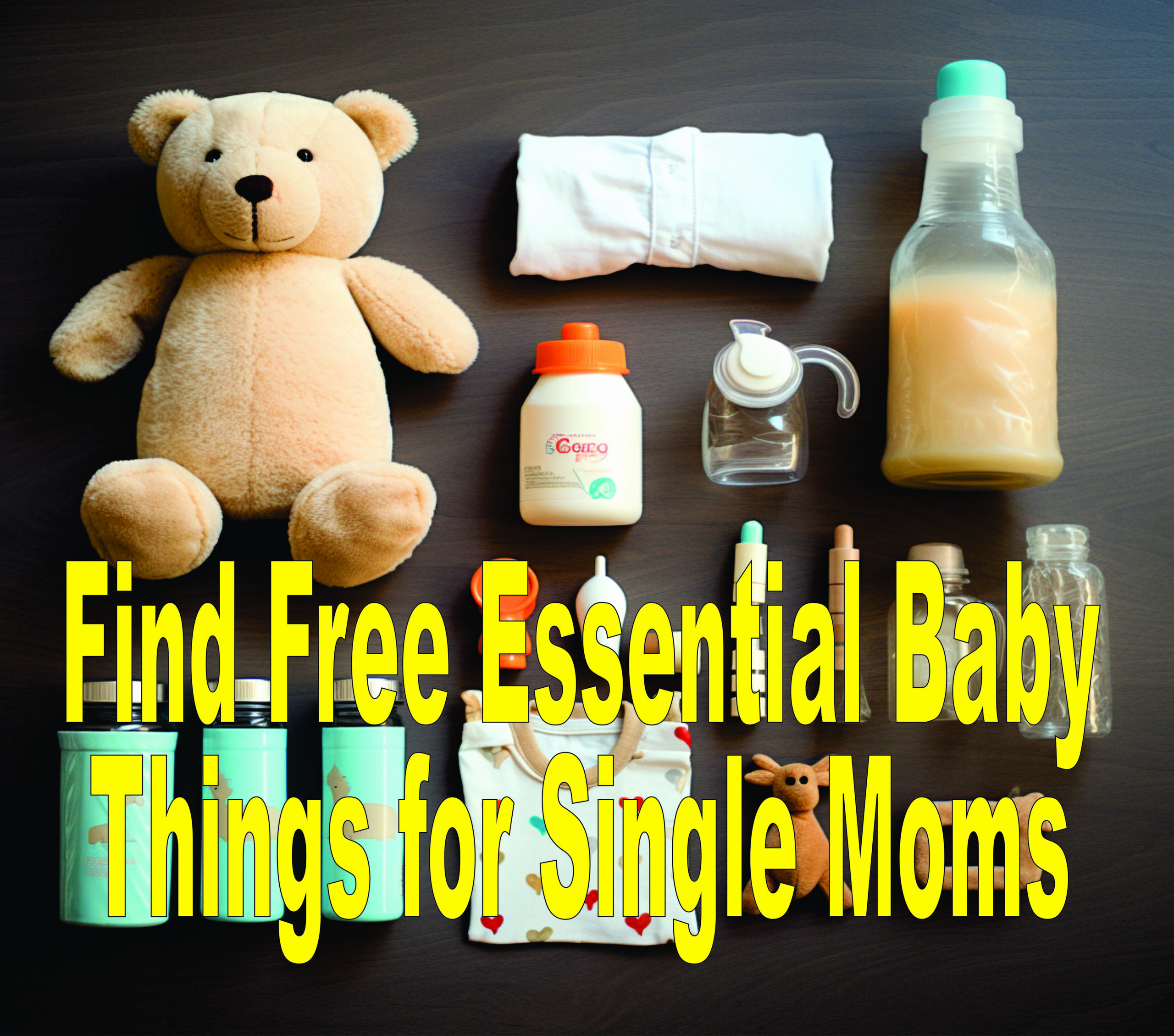 Find Free Essential Baby Things For Single Moms