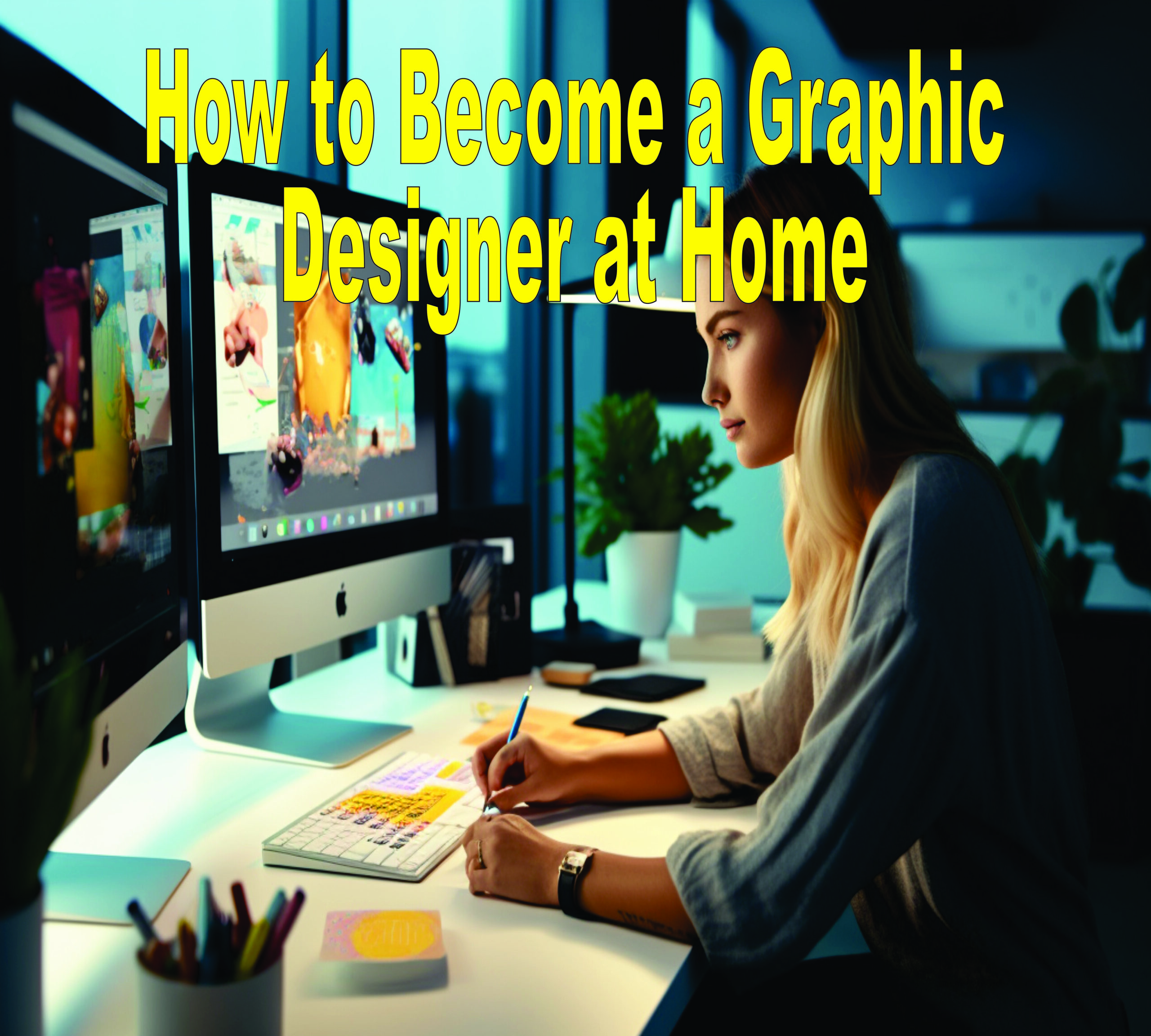 How To Become A Graphic Designer At Home