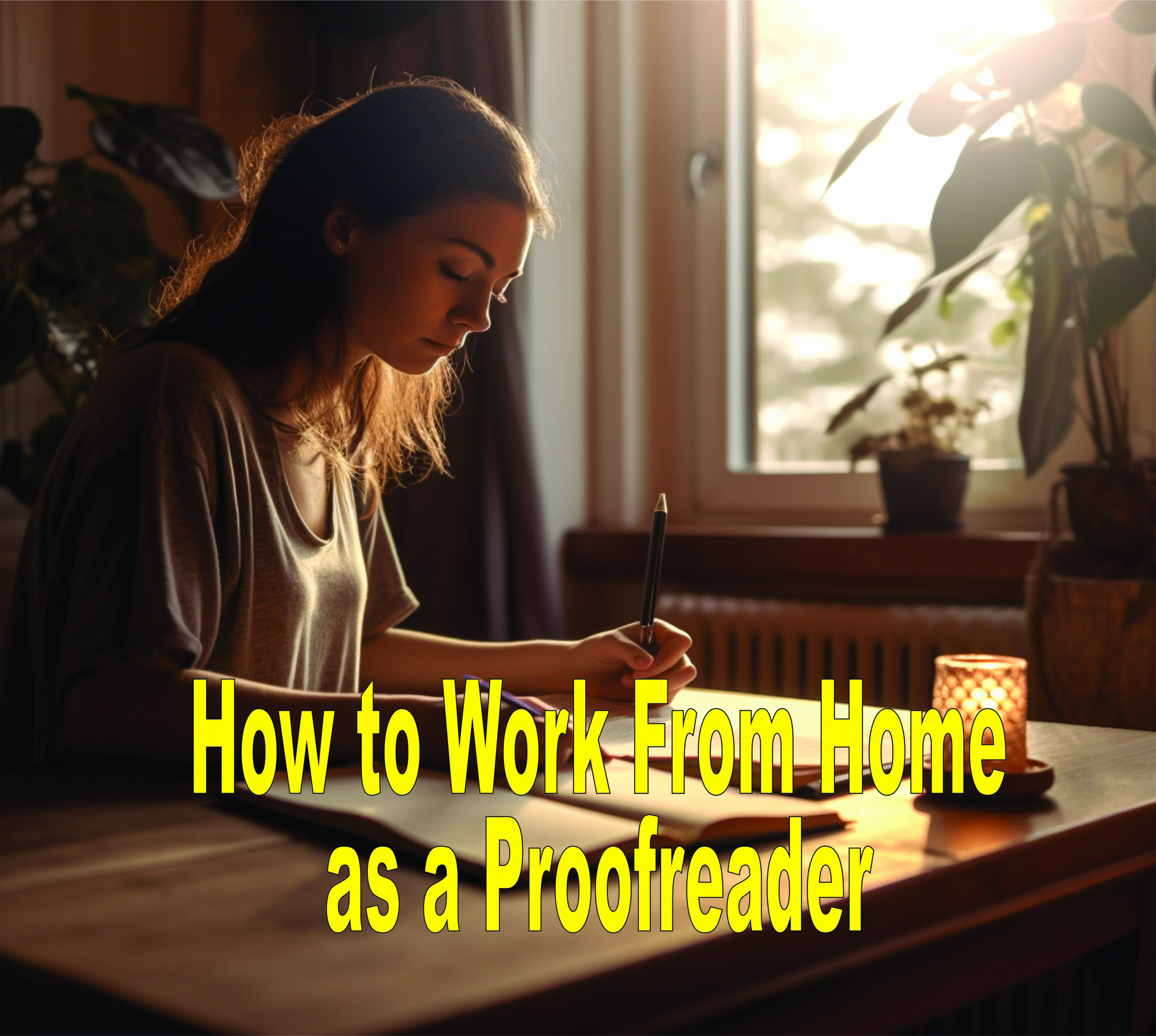 How To Work From Home As A Proofreader