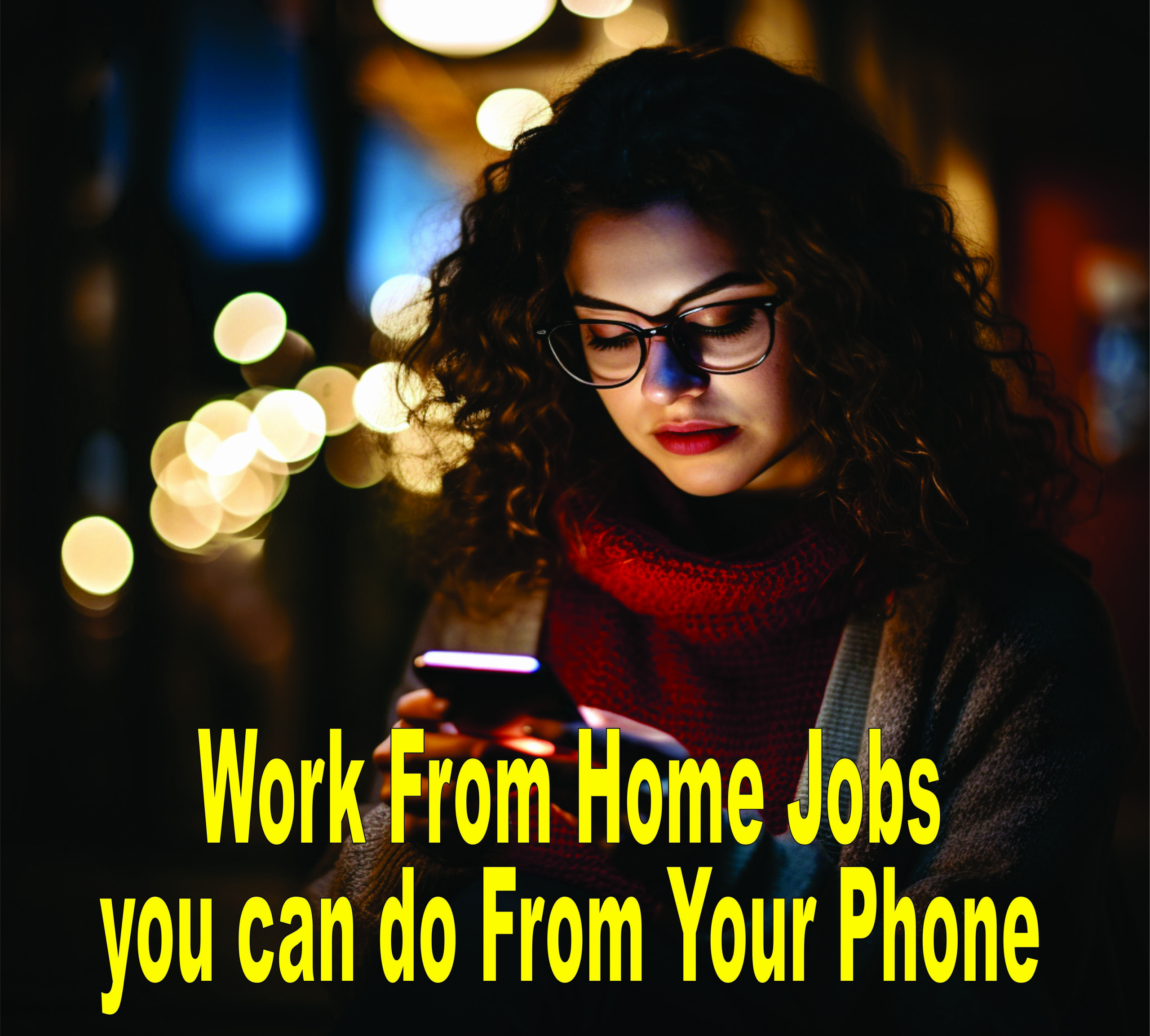 Work From Home Jobs You Can Do From Your Phone