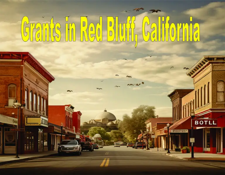Single Mothers Grants in Red Bluff, California