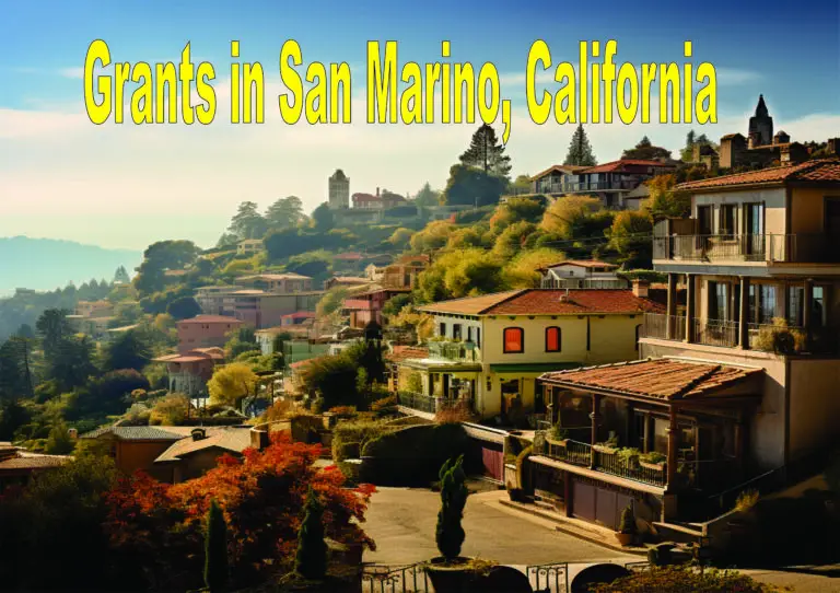 Single Mothers Grants in San Marino, California