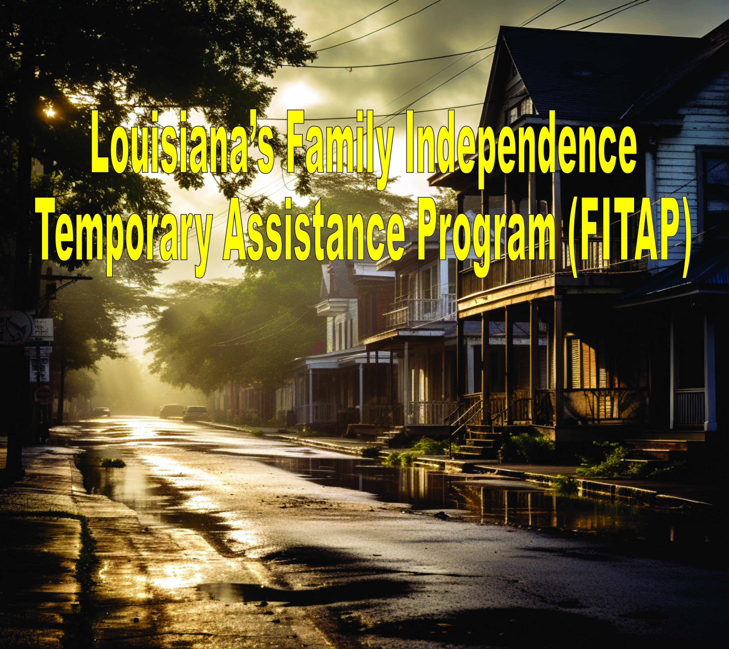 Louisiana’s Family Independence Temporary Assistance Program (fitap)