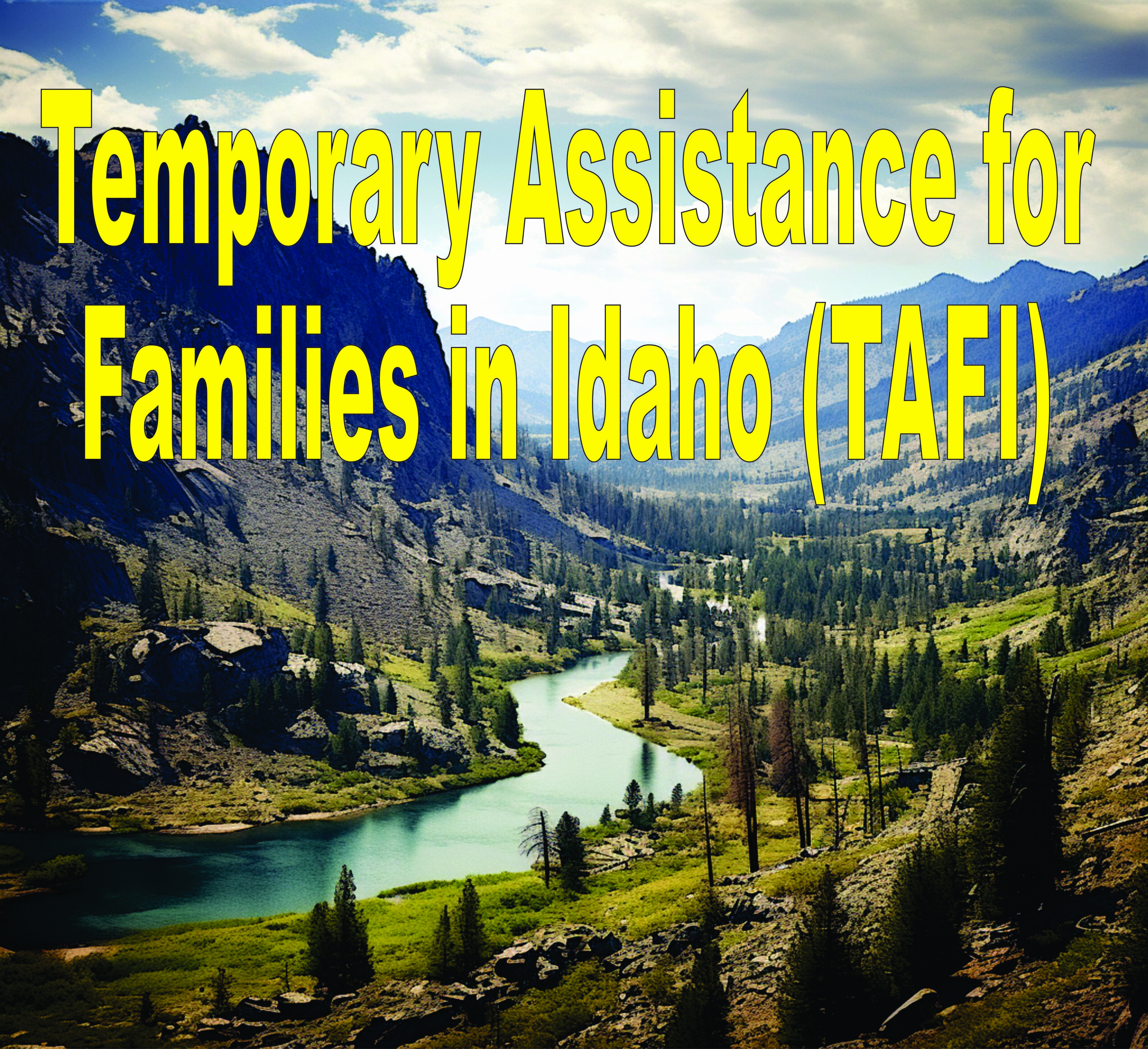 Temporary Assistance For Families In Idaho (tafi)