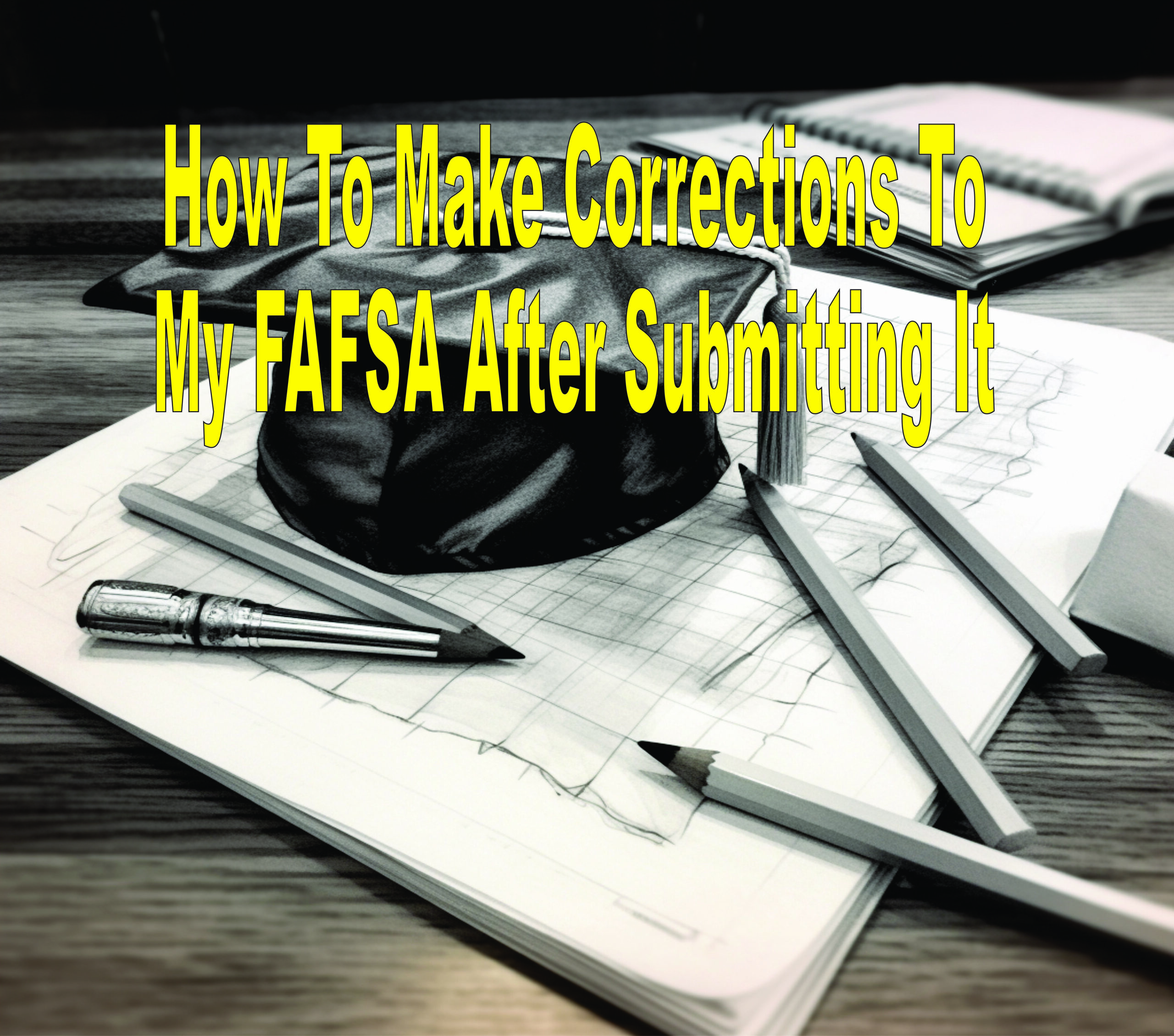 How To Make Corrections To My Fafsa After Submitting It