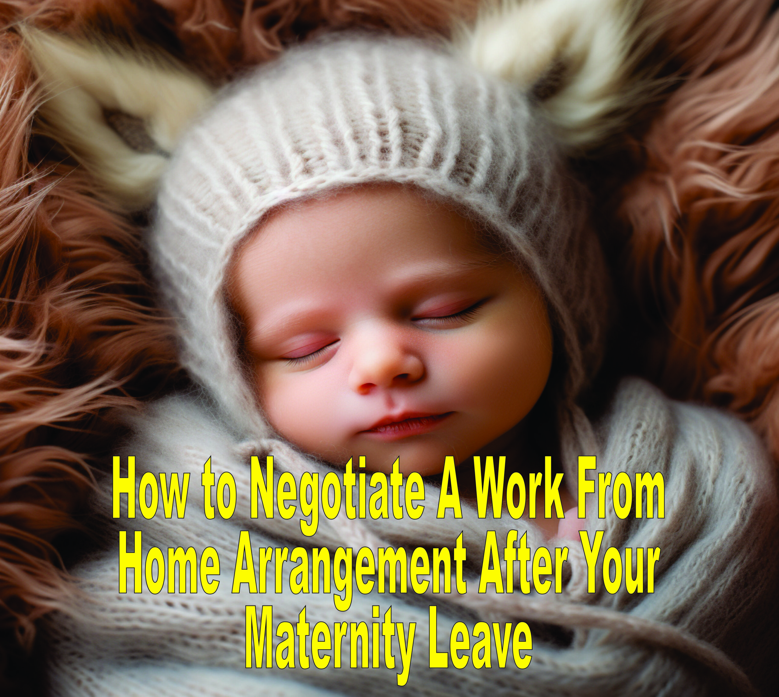 How To Negotiate A Work From Home Arrangement After Your Maternity Leave
