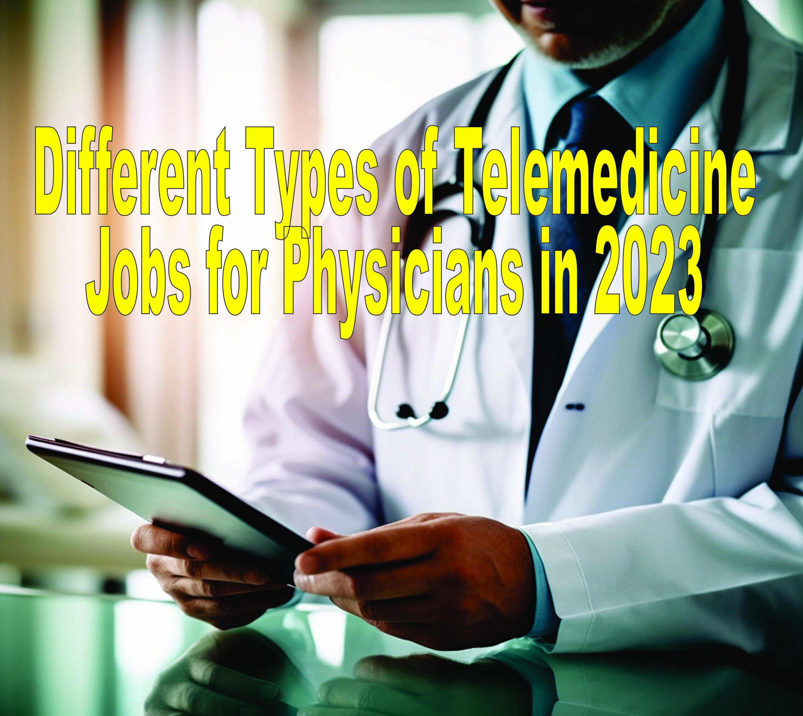 Different Types Of Telemedicine Jobs For Physicians In 2023
