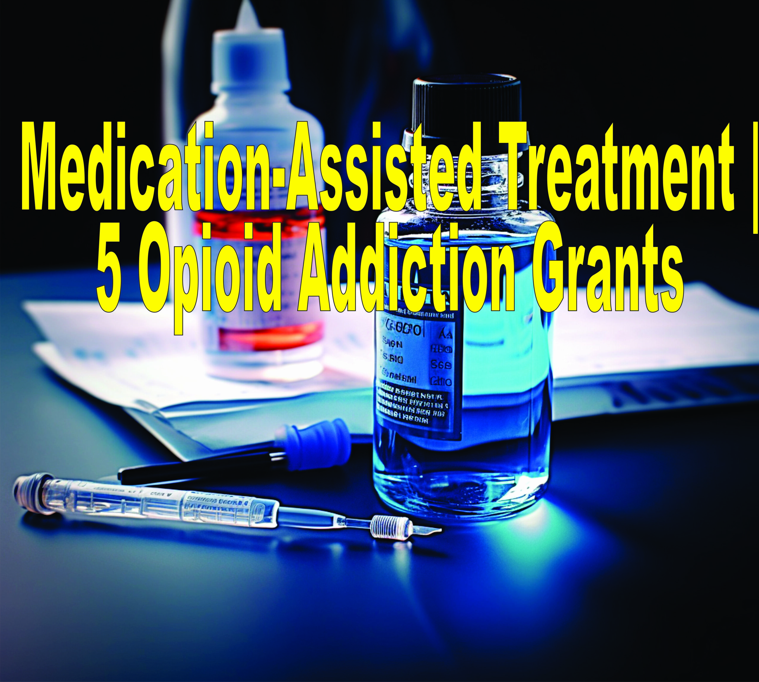 Medication Assisted Treatment 5 Opioid Addiction Grants