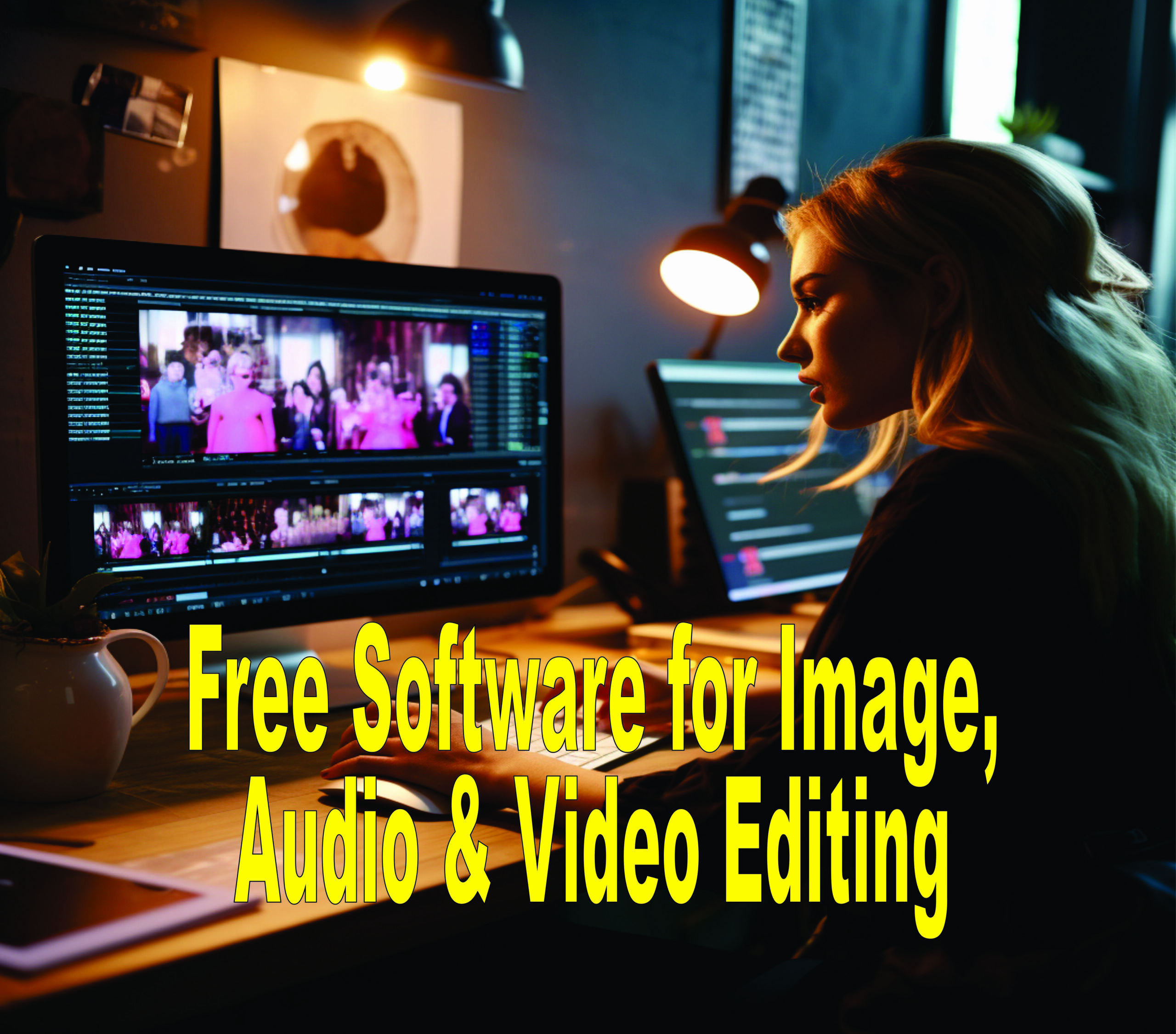Free Software For Image, Audio & Video Editing