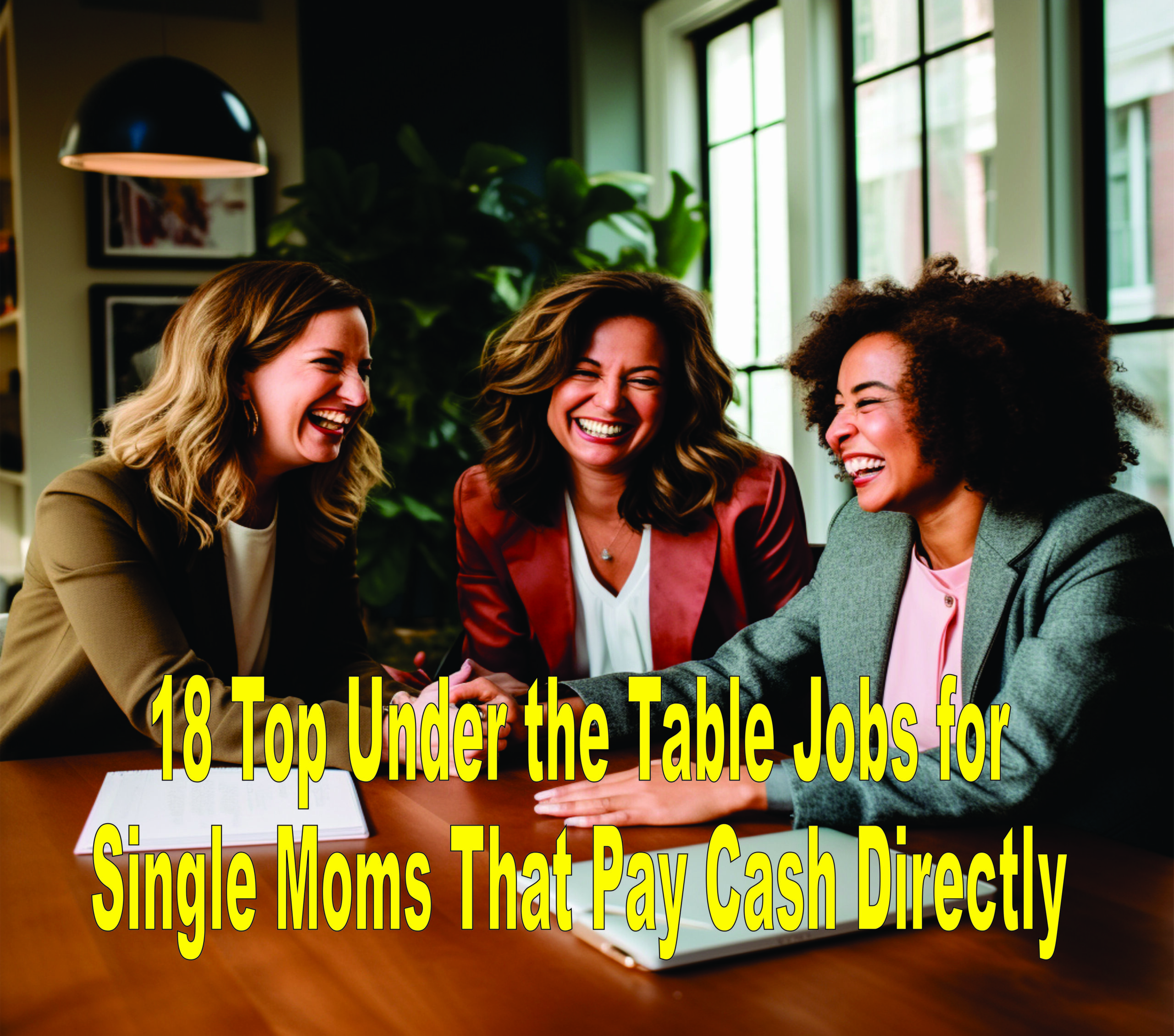 18 Top Under The Table Jobs For Single Moms That Pay Cash Directly
