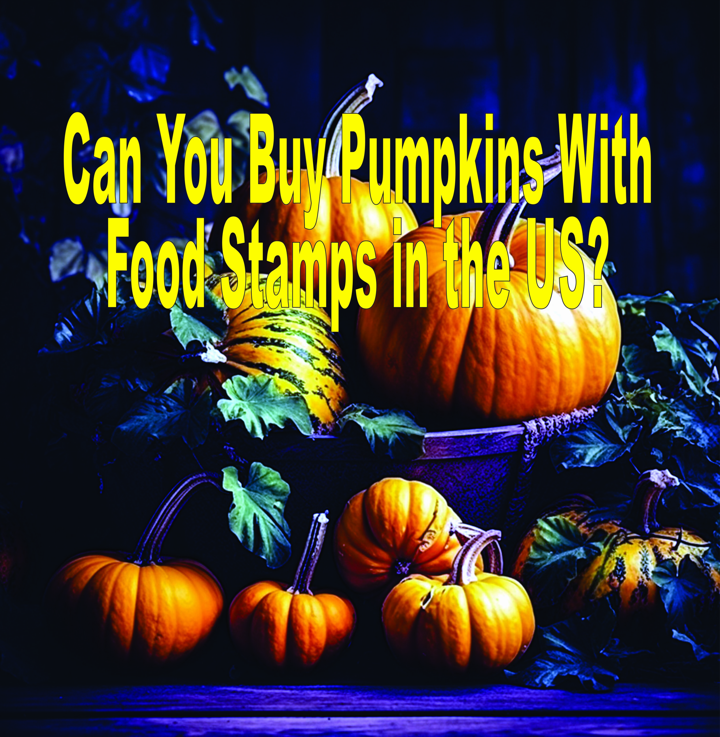 Can You Buy Pumpkins With Food Stamps In The Us