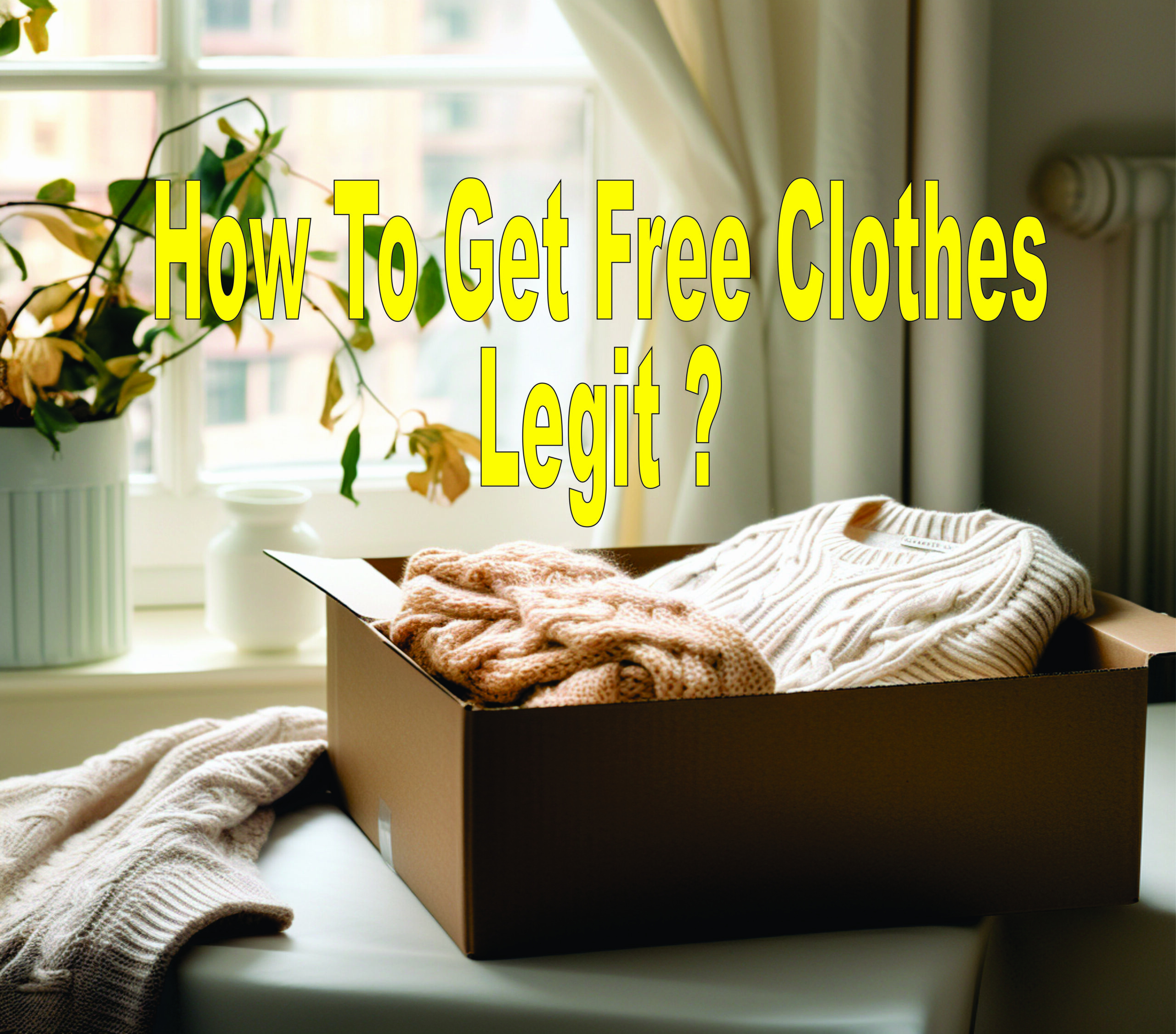 How To Get Free Clothes Legit