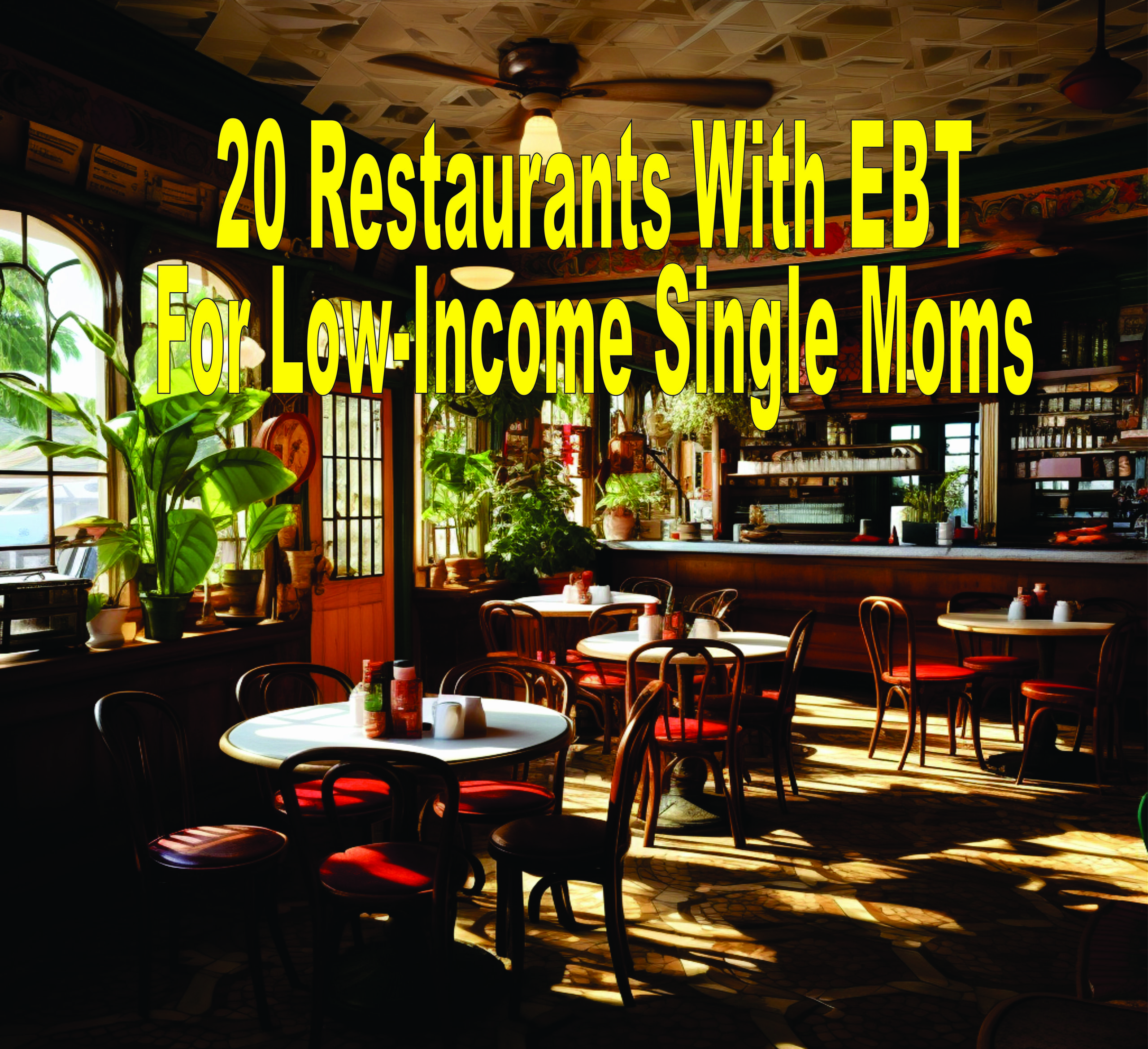 20 Restaurants With Ebt For Low Income Single Moms