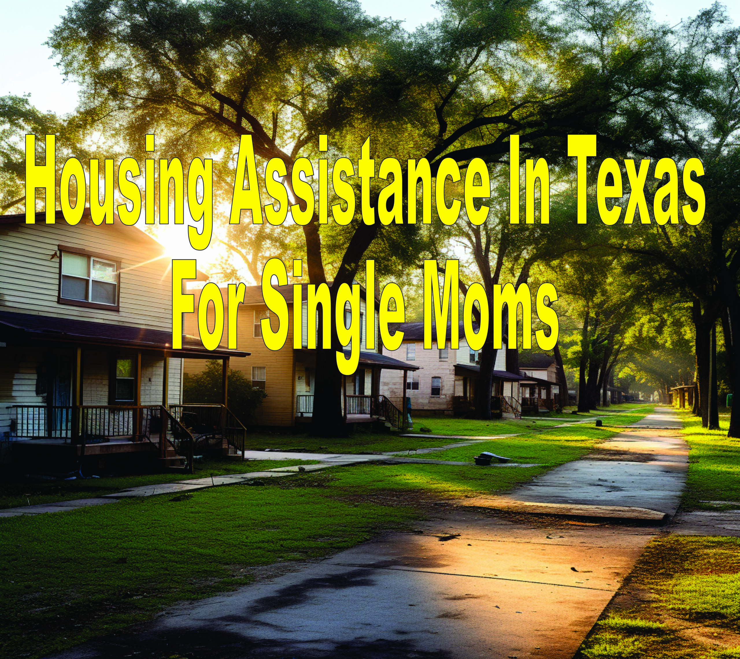 Housing Assistance In Texas For Single Moms