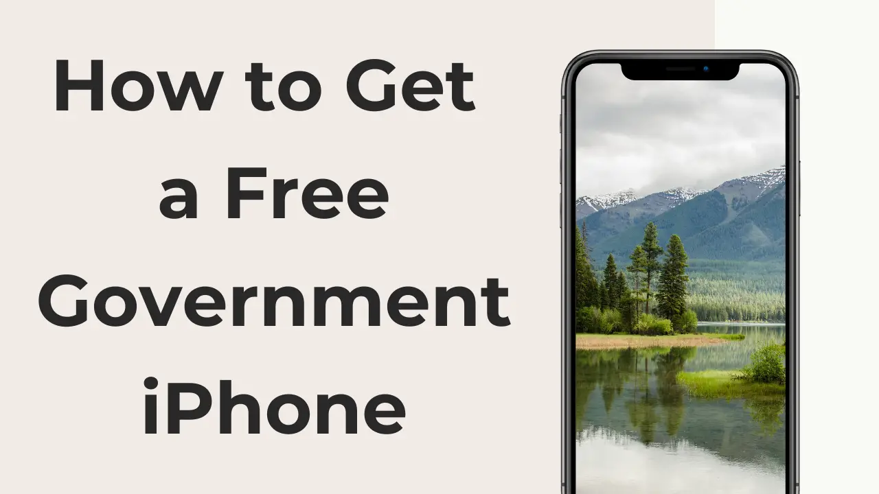 Free Government Iphone