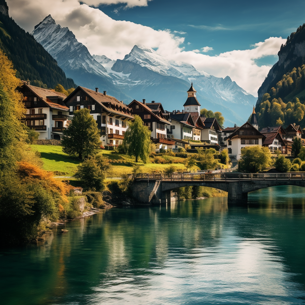 Town In Switzerland